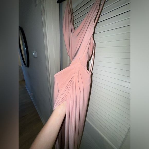 GORGEOUS abyss by abby LEE GOWN in blush - Picture 10 of 10